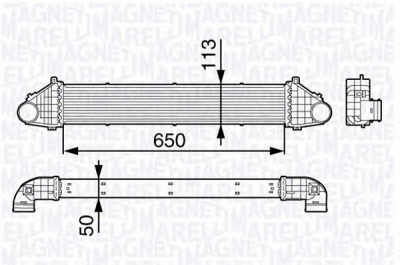 MAGNETI MARELLI 351319202990 -  Интеркулер